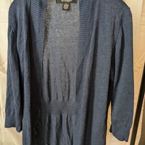89th & Madison Blue Cardigan